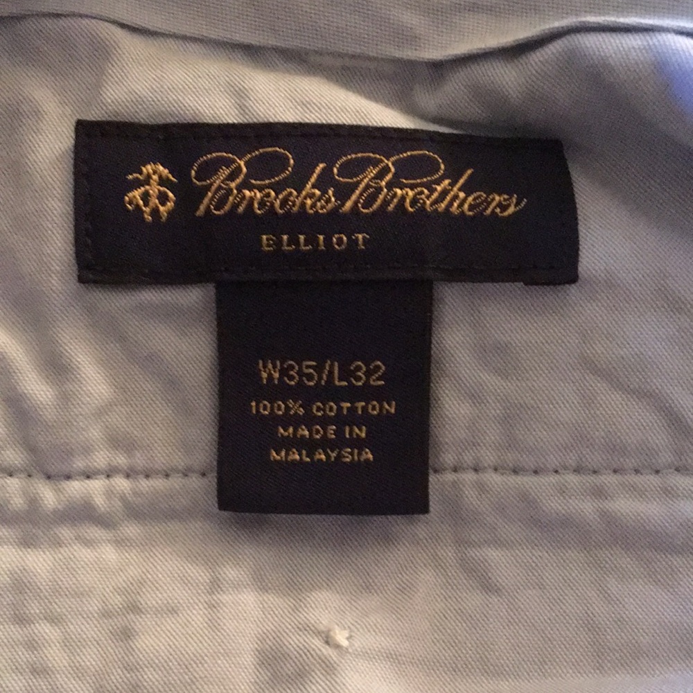 BROOKS BROTHERS | ELLIOT FIT SEERSUCKER PANTS - Picture 5 of 6